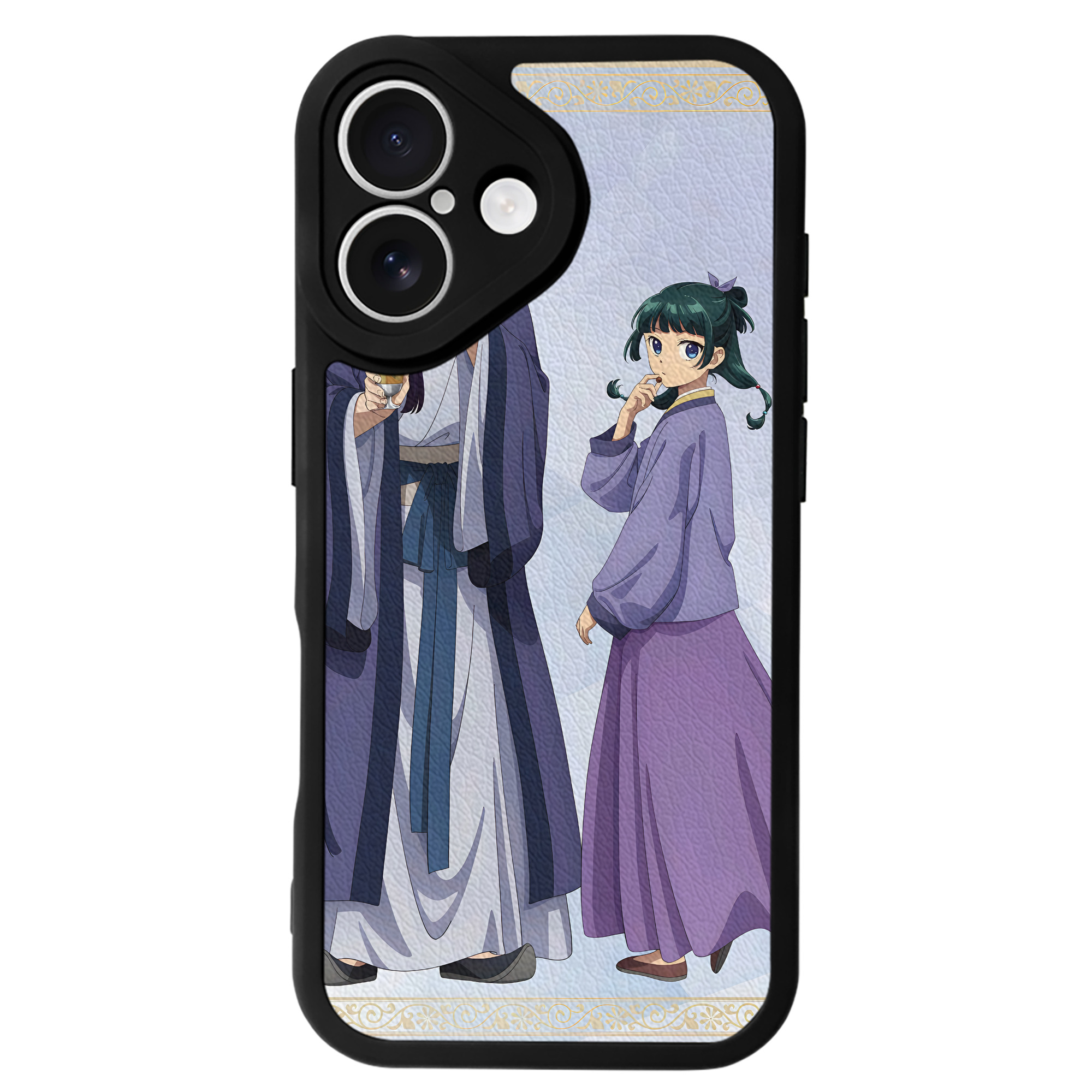 薬屋のひとりごと The Apothecary Diaries 【iPhone 16シリーズ対応】シリコンスマホケース（レザー調） 材質：シリコン